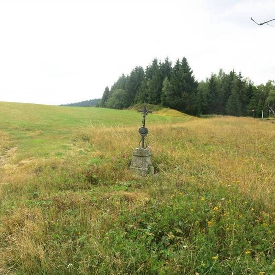 Kříž u polní cesty z Horní Blatné do Perninku