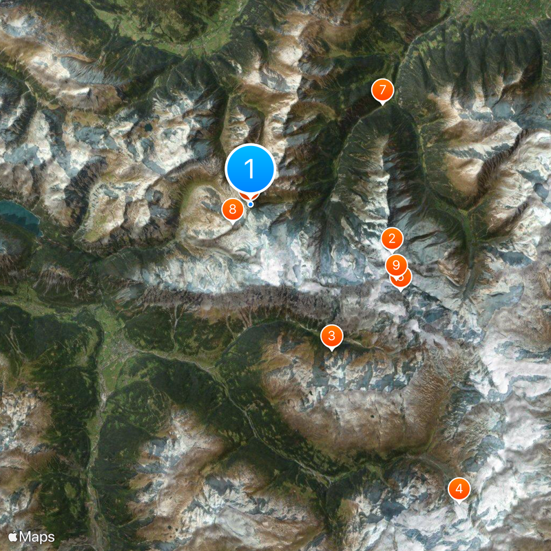Stelvio Pass Map