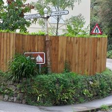 Signpost At Ngr Sw8037936097