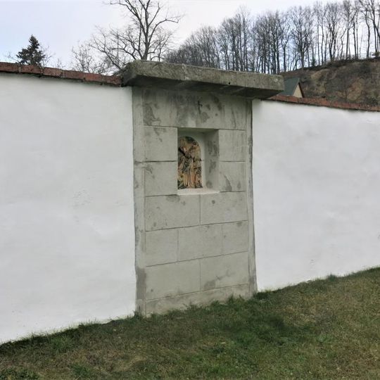 Kaplička VI. zastavení křížové cesty v Bílém Kostele nad Nisou