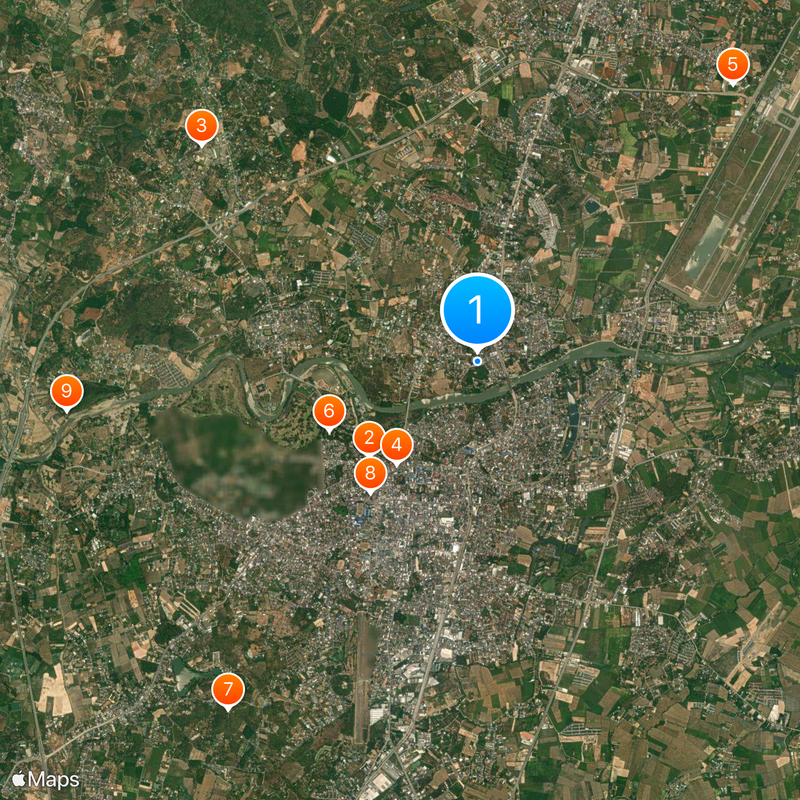 Wat Rong Suea Ten Mappa