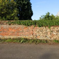 Churchyard Wall From Churchyard Gate To Number 66 Church Road (East) To West Of Church Of St Mary