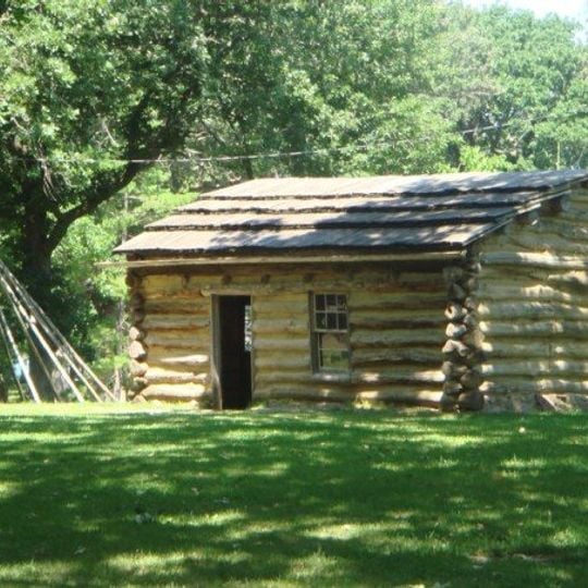 Spirit Lake Massacre Log Cabin