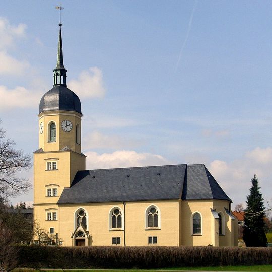 Dorfkirche Reichstädt und Kirchhof Hauptstraße 2a