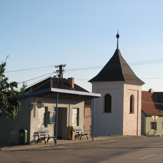 Evangelická zvonice v Násedlovicích