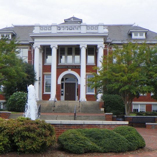 Former Jamestown High School