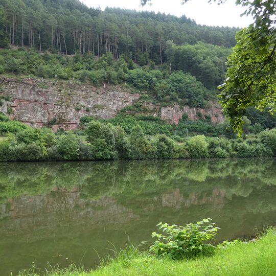 Unteres Neckartal bei Hirschhorn