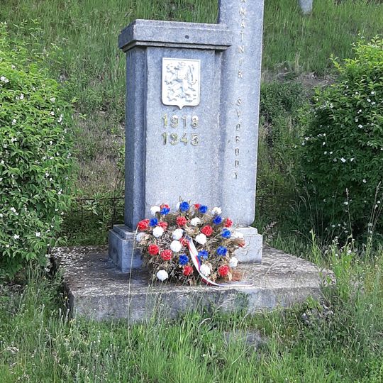 Memorial to the fallen in Husinec