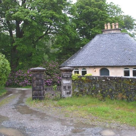 Skye, Lyndale House, Lodge And Gatepiers