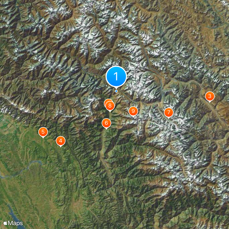 Rohtang Pass Map