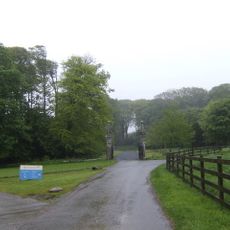 Entrance Gate Piers And Gates At Approx 150 Metres West Of Trelowarren House