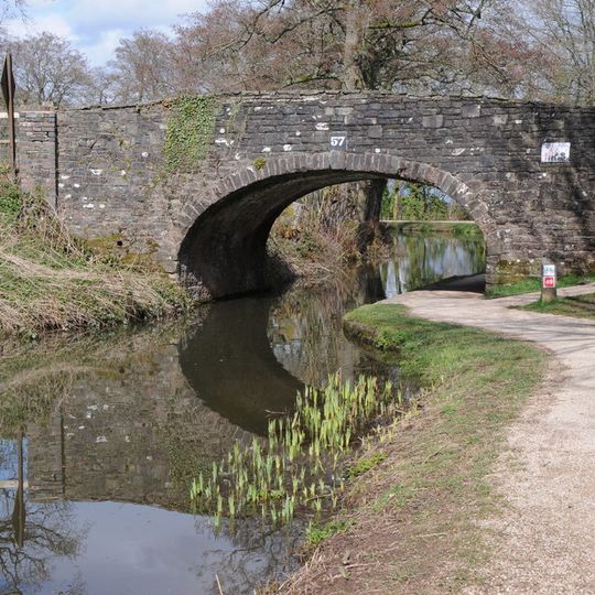 Bridge 57, Monmouthshire and Brecon Canal