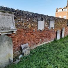 Churchyard Wall Bounding West Side Of The Churchyard