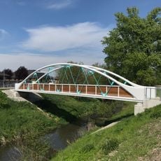 Lávka přes Výrovku v Radimi