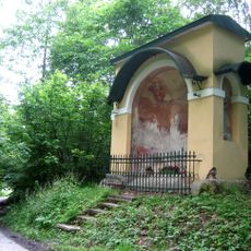 Bildstock Müllerkreuz und Grabhügel