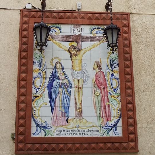 Station XII of Via Crucis in Alboraia at 2 Abadia street