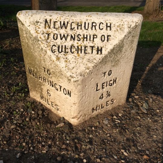 Milestone, Warrington Road, Culcheth