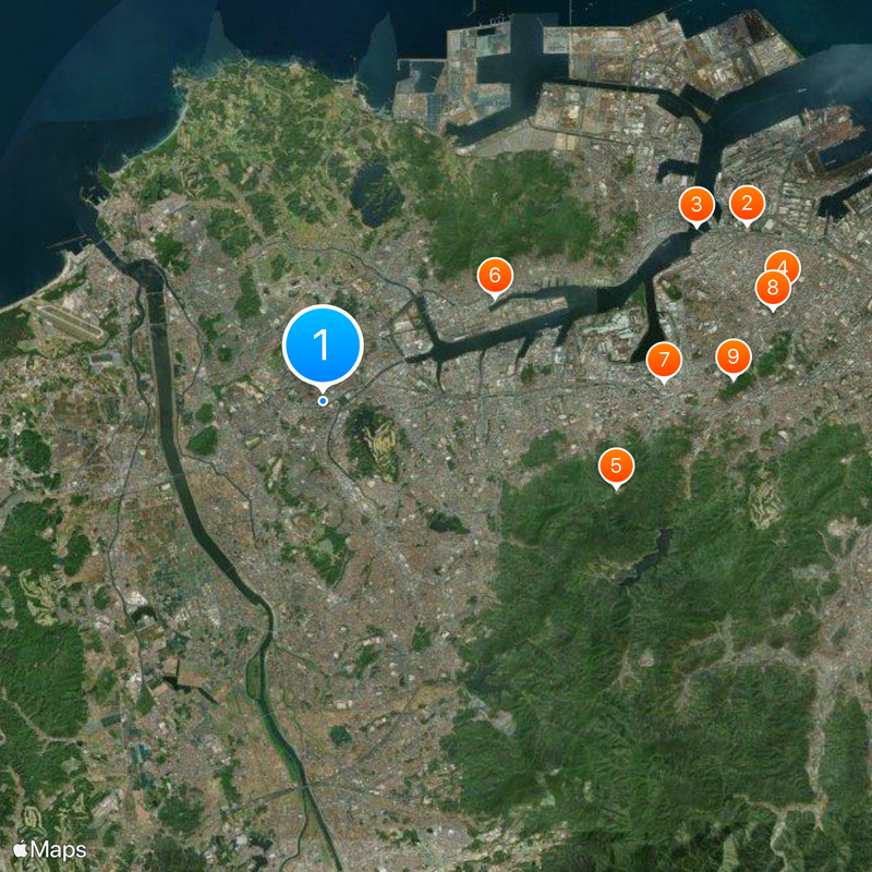 Fukuhara Academy Map