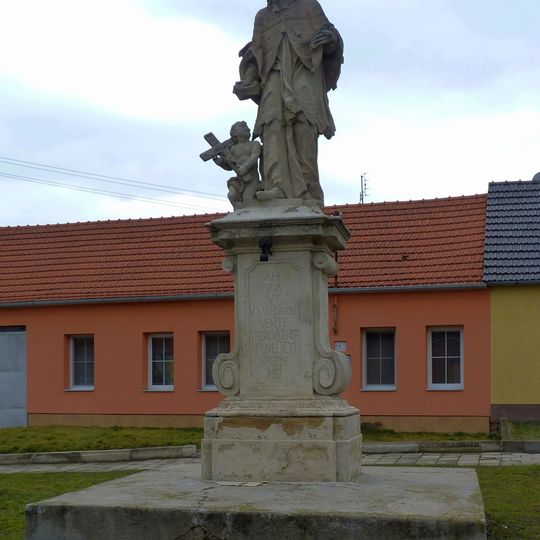 Socha svatého Jana Nepomuckého v Troskotovicích