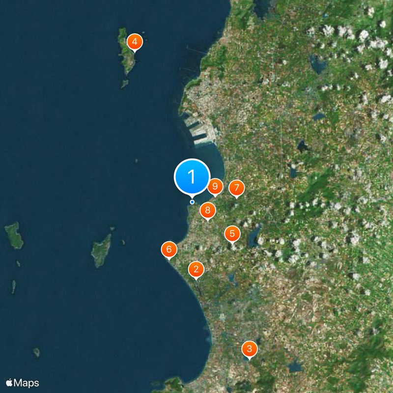 Sanctuaire de la Vérité Carte