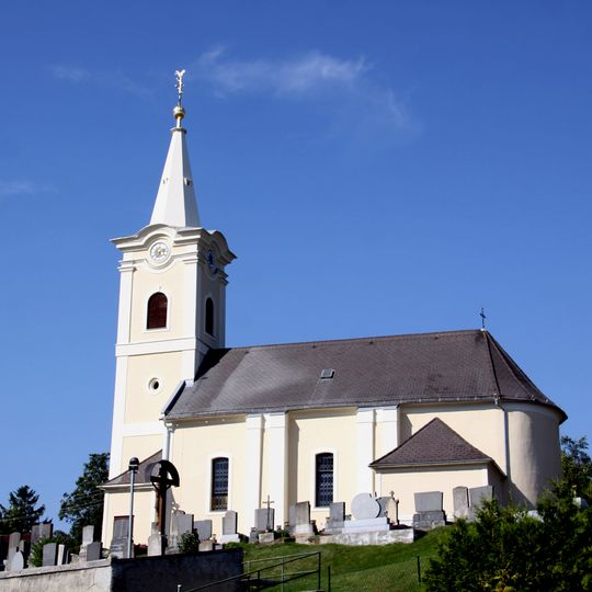 Kath. Filialkirche hl. Katharina und Friedhof
