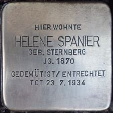 Helene Spanier geb. Sternberg