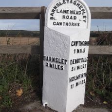 Milestone Approximately 600 Metres East Of Barnby Hall Farm