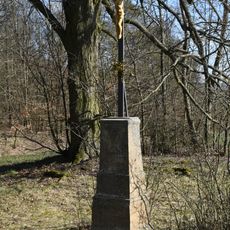 Wayside cross in Sentice