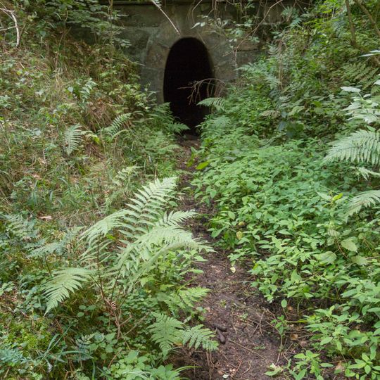 Südlicher Auslass des Entwässerungsstollen