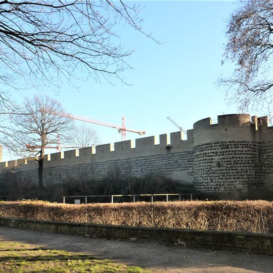 Stadtmauer am Hansaring