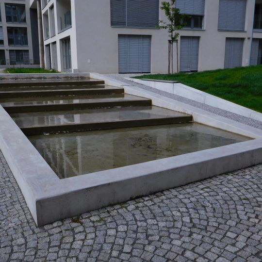 Fountain at U Mlýnského kanálu