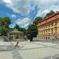 Zdrojowy Square in Jedlina-Zdrój