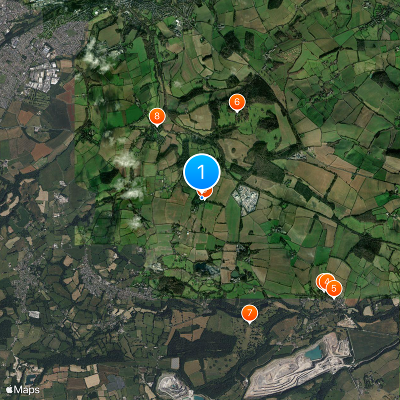 Babington House Karte