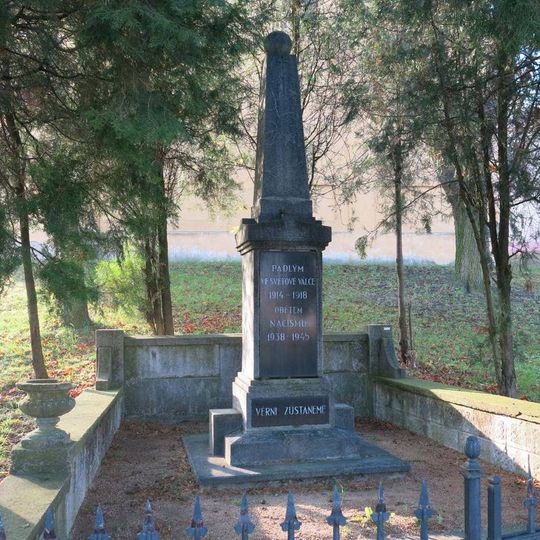 Pomník padlým v Čížkovicích