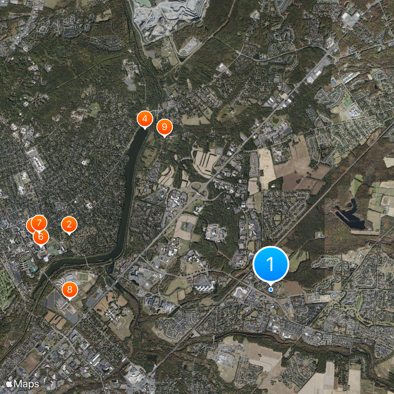 Plainsboro Township Map