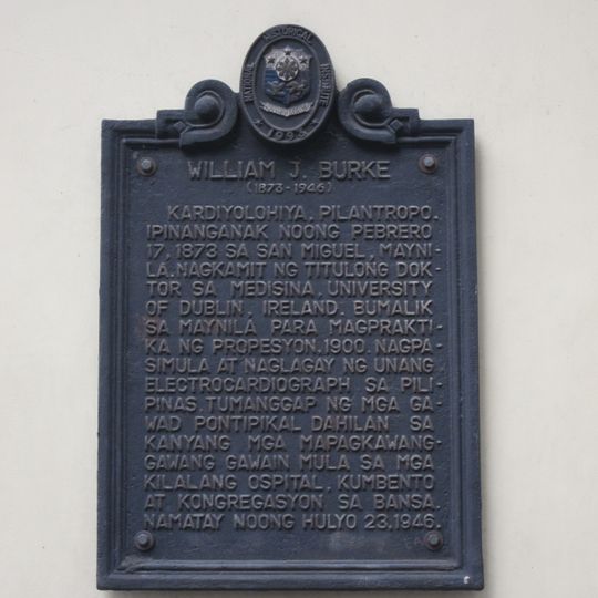 William J. Burke historical marker