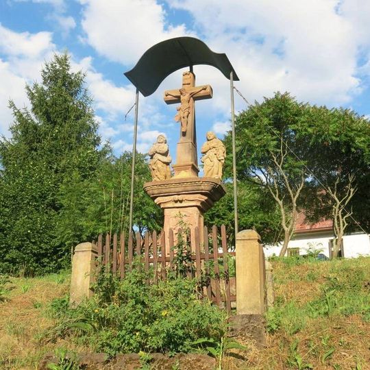 Sousoší Kalvárie v osadě Tample