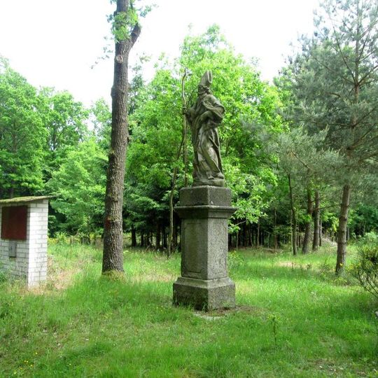 Socha svatého Donáta západně od Chanovic