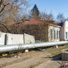 Здание, где были созданы красногвардейская дружина и подпольная организация по борьбе с колчаковцами (Троицк)