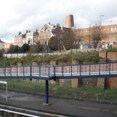 Entrance Wing Of Devon County Prison And Pedimented Wing To The Rear