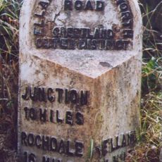 Milestone Opposite High Trees Lane
