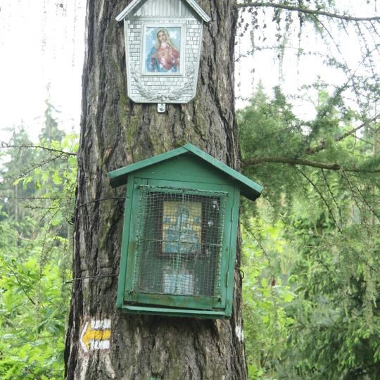 Svatý obrázek v přírodní památce Maršovec a Čepička u Kojatína