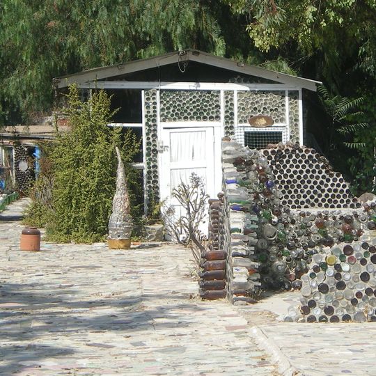 Butelkowa wieś Babci Prisbrey