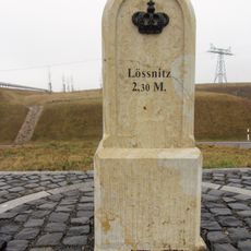 Kgl.-sächs. Postmeilenstein Reinsdorf
