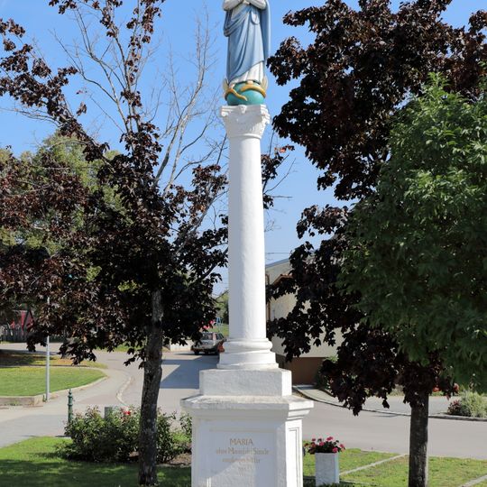 Maria column in Wildendürnbach