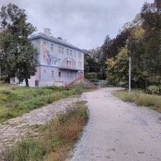 Lávka přes Brusnici u Malovanky