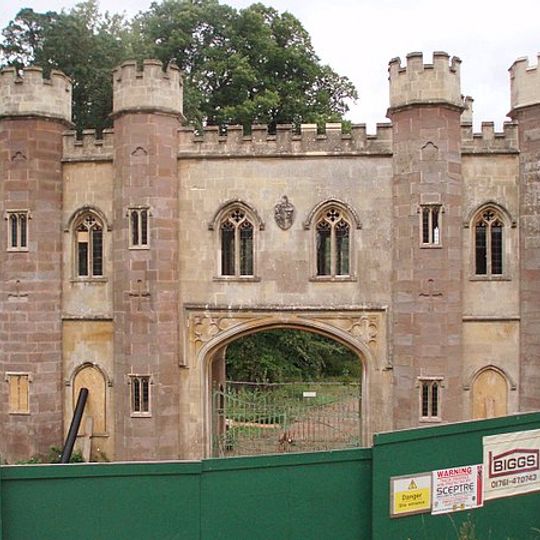 Lower Lodge To Ashton Court And Attached Gates, Railings And Bollards