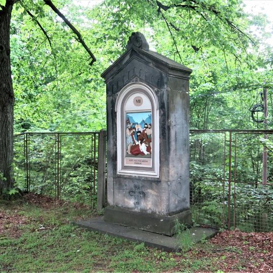 Kaplička VII. zastavení křížové cesty v Liberci