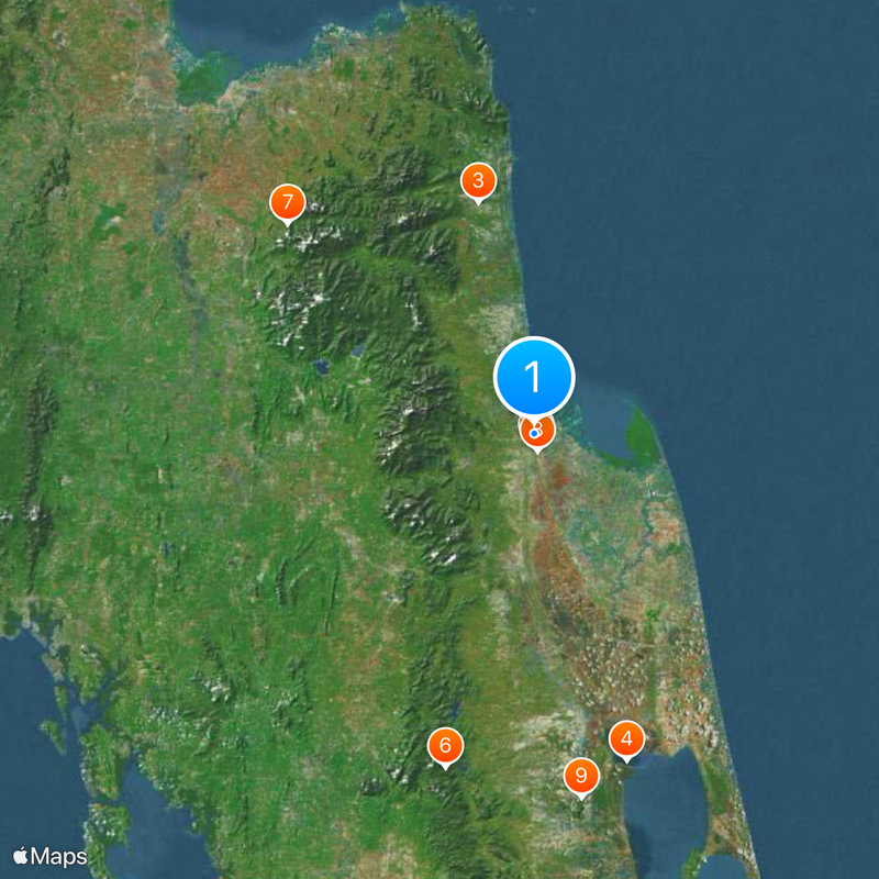 Nakhon Si Thammarat Mappa