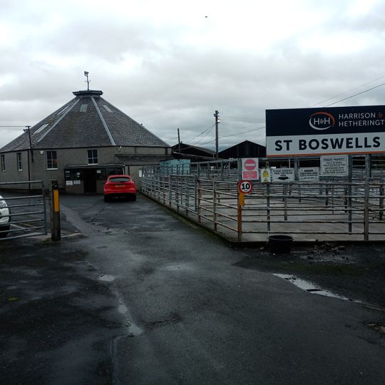 Newton St Boswells, Auction Mart, Livestock Ring
